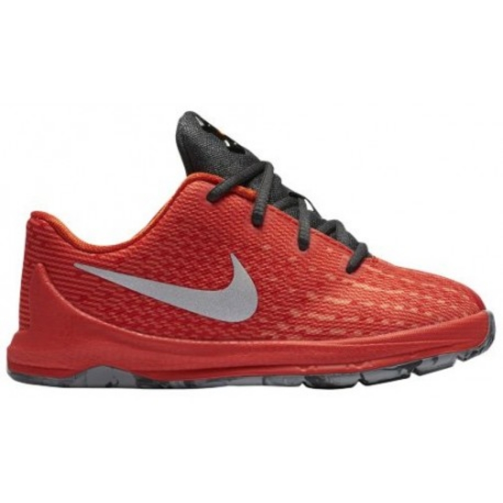 NIKE KD 8 "Court Glider" Total Orange & Silver Size 7C